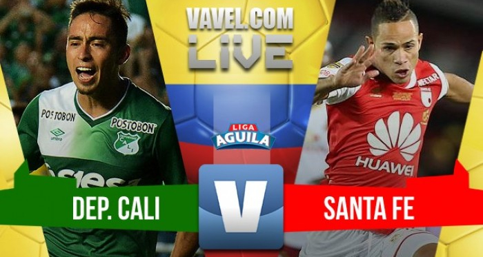 En Partido Discreto Deportivo Cali empató 0-0 con Independiente Santa Fe