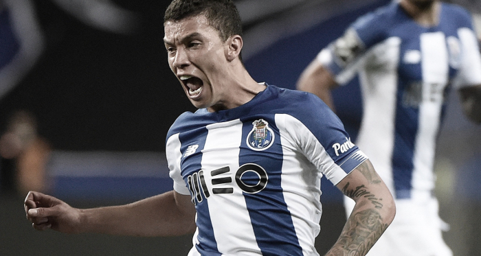 Gol y lesión de Matheus Uribe en Portugal