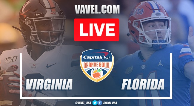 Virginia Cavaliers vs. Florida Gators: Live Stream Online TV Updates and How to Watch 2019 Capital One Orange Bowl (28-36)