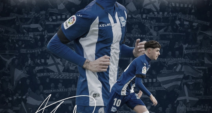 Guti, canterano de La Fábrica, continuará en el Deportivo Alavés hasta 2022