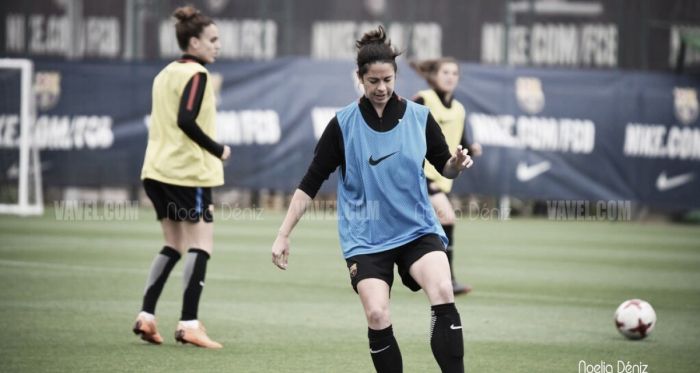 Marta Torrejón en un entrenamiento | Foto de Noelia Déniz, VAVEL
