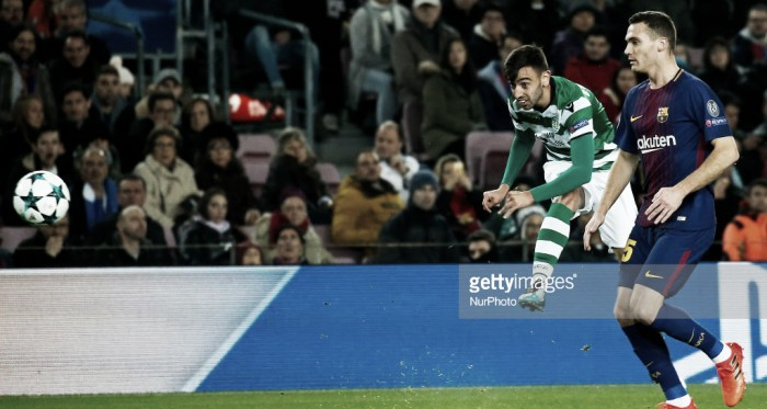 Leão perde em Barcelona e ruma à Liga Europa