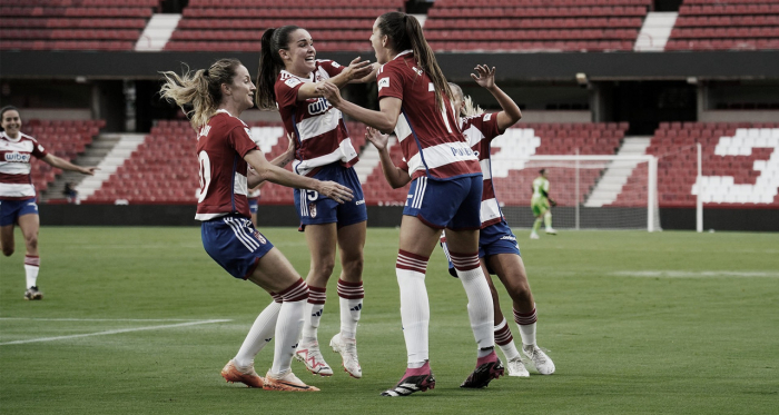 Debut en Liga F y victoria del Granada Femenino en el Nuevo Los Cármenes