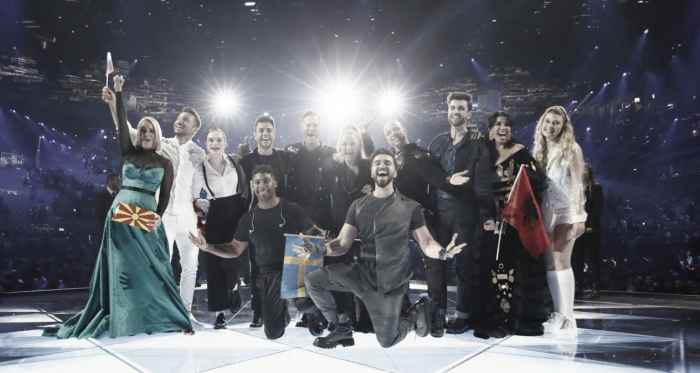 Los diez finalistas de la segunda semifinal // Image: eurovision.tv