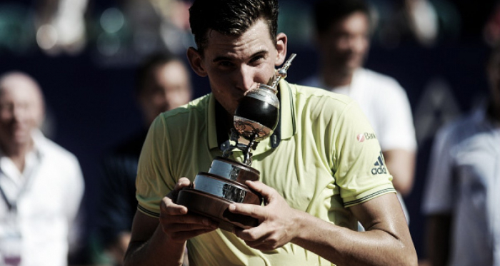 Dominic Thiem celebrates winning his second Buenos Aires title (Photo: NurPhoto)