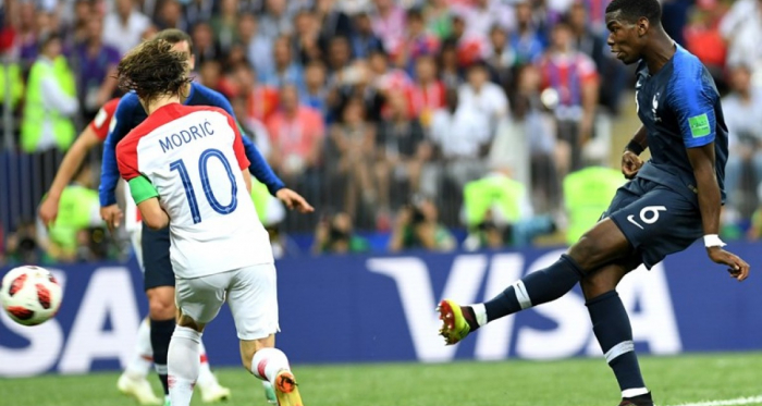 La rete del 3-1 di Pogba - Foto fifa.com/worldcup/