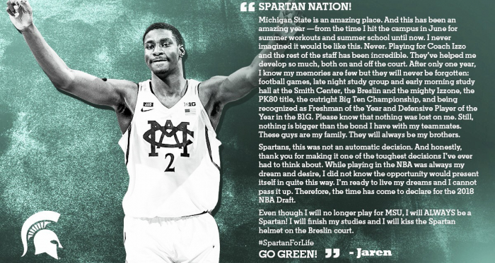 Jaren Jackson Jr, elegible para el draft 2018
