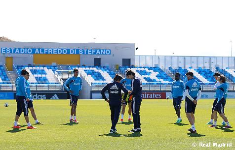 El Real Madrid vuelve al trabajo