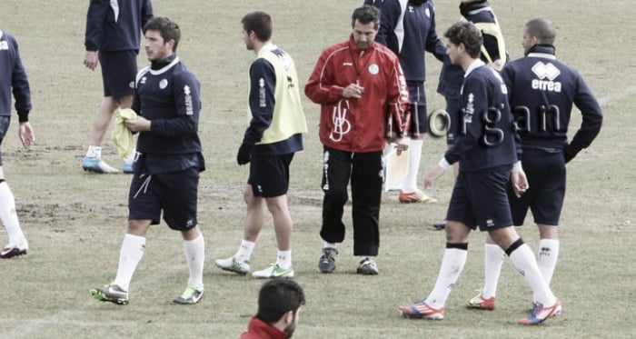 El Salamanca regresó a los entrenamientos con Borja apartado