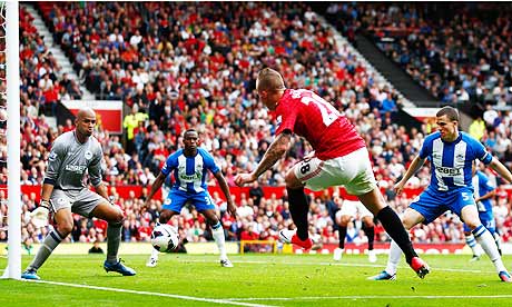 Goleada ilógica del Manchester United sobre el Wigan