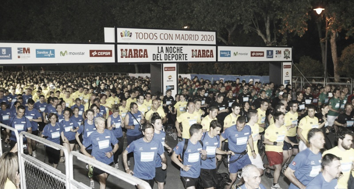 La Noche del Deporte unió a miles de personas por Madrid 2020