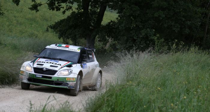 Partito il 20' rally adriatico: Scandola (SKODA) il primo leader