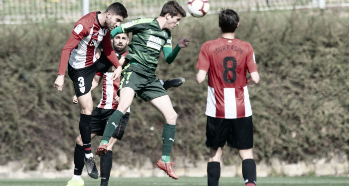 Imágenes del encuentro disputado en Lezama // Foto SD Eibar