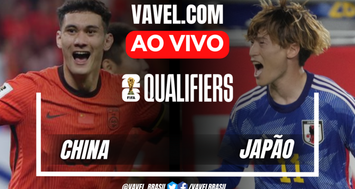 China x Japão AO VIVO, onde assistir ao jogo em tempo real pelas Eliminatórias da Copa do Mundo