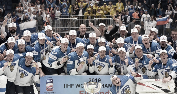 Finlandia consiguió su 3er título Mundial. IIHF.com. 