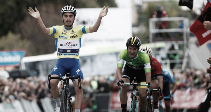 Julian Alaphilippe gana la etapa y se coloca más líder