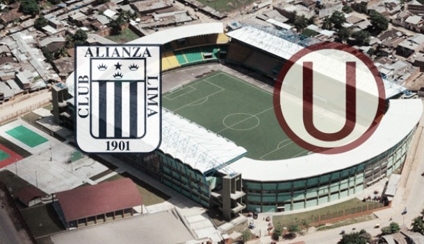 El último duelo entre 'grones' y 'cremas' fue el 15 de noviembre en el Estadio Nacional. Montaje: Luis Burranca.
