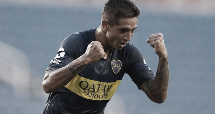 Agustín Almendra durante el último partido. (Foto: Claro)