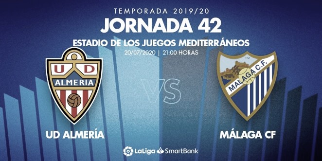 Previa U.D. Almería - Málaga CF: última jornada con el objetivo cumplido
