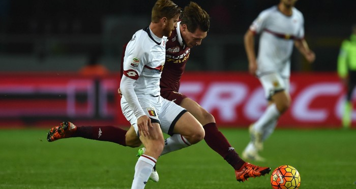 Genoa - Torino terminata in Serie A 2015/16 (3-2): doppi Immobile e Cerci, poi Rigoni: rimonta Genoa
