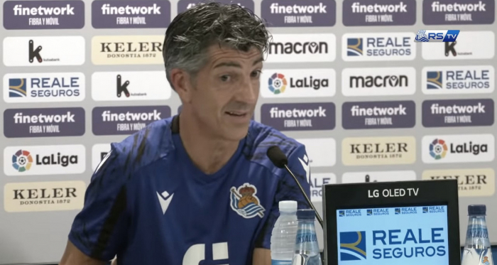 Imanol: "Es un partido especial y diferente".