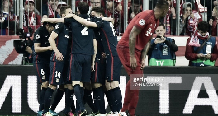 Atlético vai à final da "Champions" apesar da derrota em Munique
