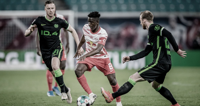Merecido empate entre Leipzig y Wolfsburgo