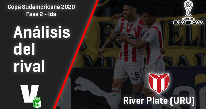 Atlético Nacional, análisis del rival: River Plate de Uruguay (Fase 2 - ida, Sudamericana 2020)