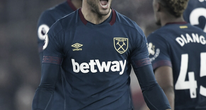 Brasileiro foi eleito o nome do jogo (Reprodução /West Ham)