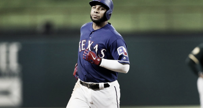 Elvis Andrus se abre paso en un selecto club ¡1.500 hits en MLB! Foto: @losranges
