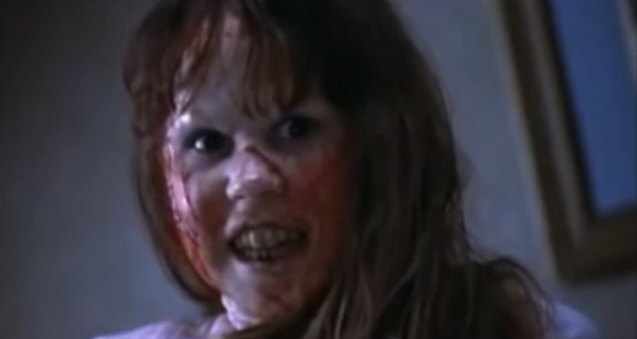 Imagen de la película "El Exorcista" obtenida del tráiler oficial 