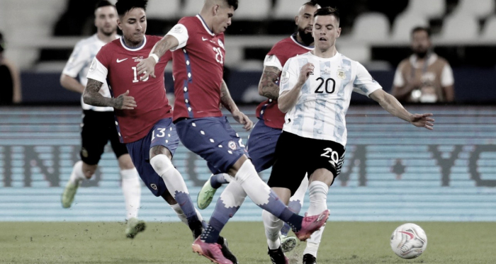 Argentina y Chile vuelven a empatar en su debut por Copa América