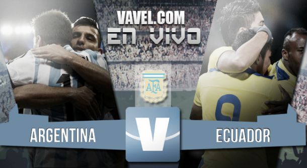 Resultado Argentina - Ecuador por Fecha FIFA 2015 (2-1)
