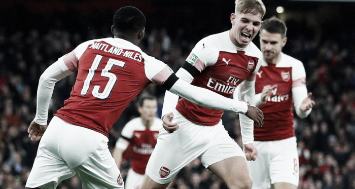 El Arsenal pasa a la siguiente ronda de la Carabao Cup