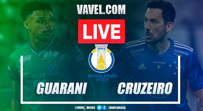 Guarani x Cruzeiro AO VIVO: jogo em tempo real na Série B