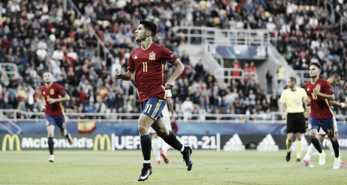 España - Macedonia, puntuaciones España, Europeo sub-21