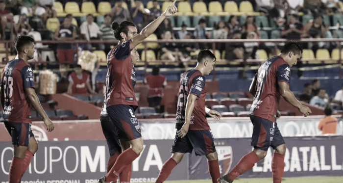 Celebración del primer gol de la noche // Foto: Atlante FC