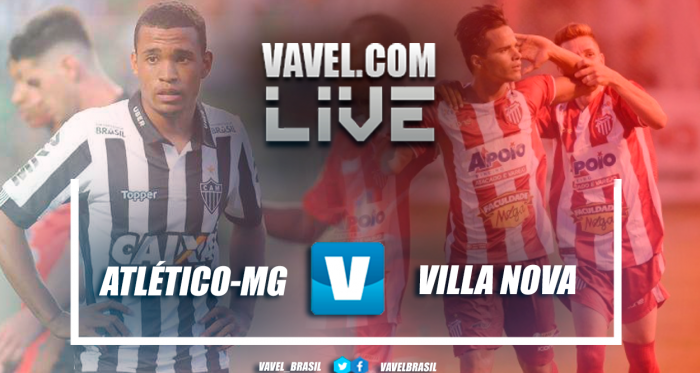 Resultado Atlético-MG 3 x 1 Villa Nova pelo Campeonato Mineiro