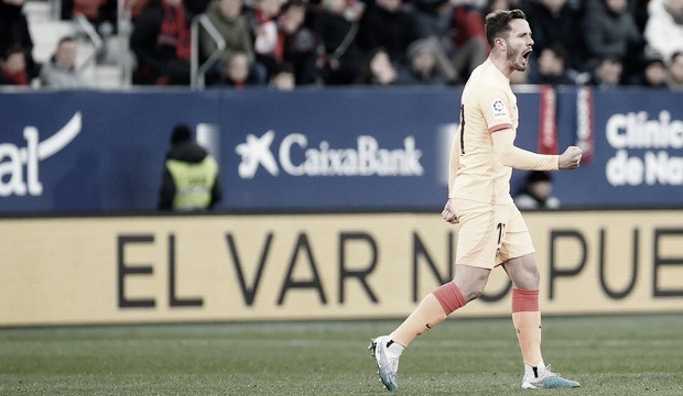 Com gol de Saúl, Atlético de Madrid vence Osasuna pela LaLiga