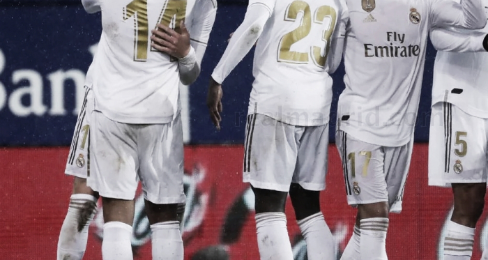 Valverde y Casemiro se abrazan / Foto: realmadrid