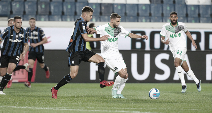 Com gols no primeiro tempo, Atalanta vence Sassuolo e encosta nos primeiros colocados da Serie A