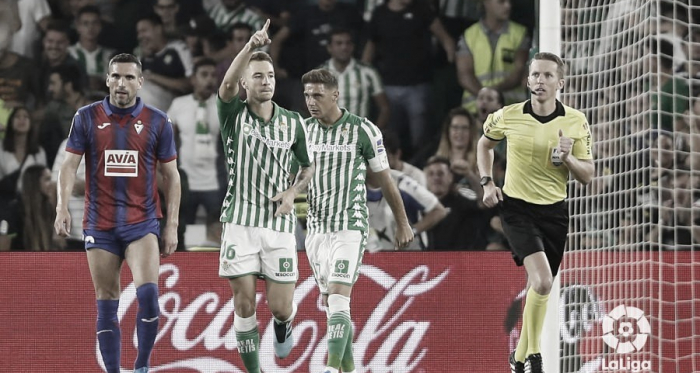 Loren tras su gol en la última jornada | Foto: LaLiga Santander