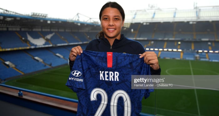 Sam Kerr signs for Chelsea Women until 2022