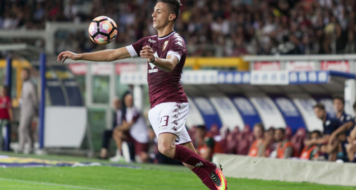 Barreca, il Toro sulla pelle