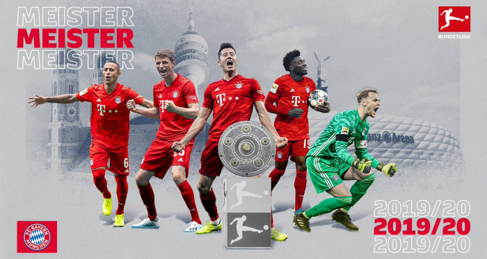 Il Bayern Monaco vince il trentesimo Meisterschale