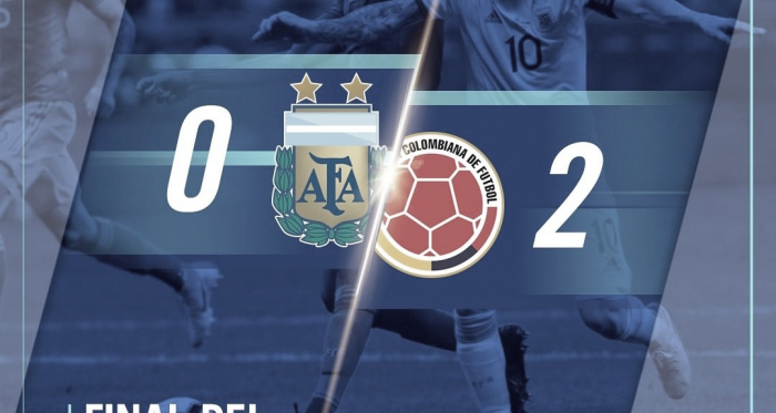 Final del partido / Foto: Twitter de Selección Argentina