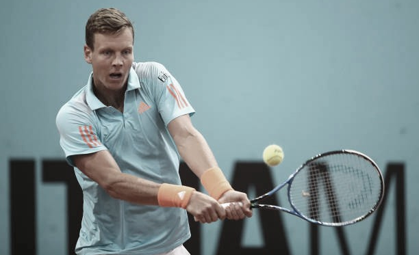 Tomas Berdych durante un partido en el MMO. Foto: gettyimages.es