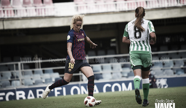 Foto de archivo del partido de la primera vuelta entre Barça y Betis. FOTO: Noelia Déniz
