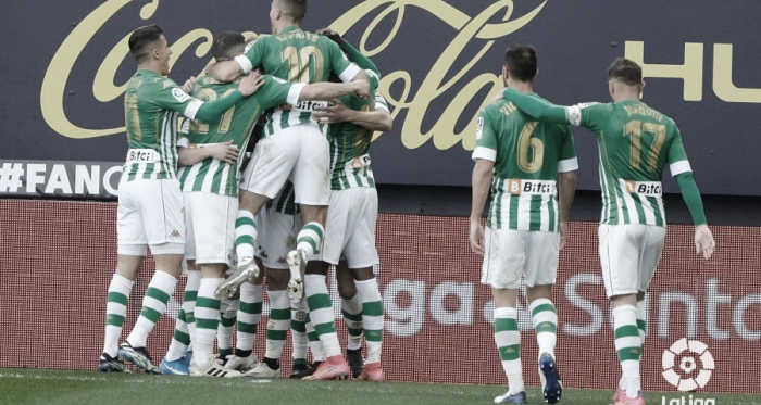 Cádiz - Real Betis, puntuaciones del Real Betis 25ª jornada de LaLiga Santander