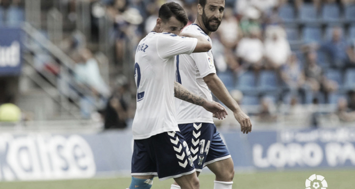 Jugadores del Tenerife resignados | Foto: LaLiga